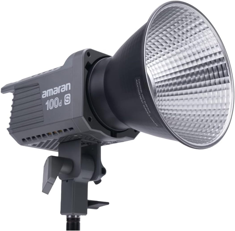 amaran 100dS Studio Light Daylight LED Video Light,amaran 100d upgrage Bluetooth App Control 8 Pre-Programmed Lighting Effects DC/AC Power Supply Photography Shooting Light (amaran 100dS)