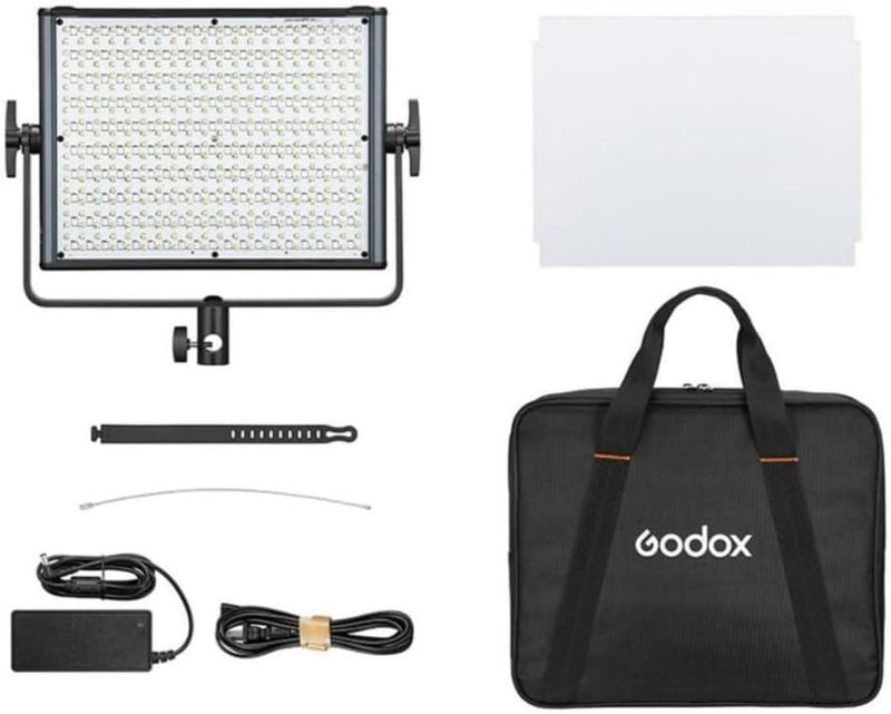 Godox LDX50R RGBWW LED Light Panel with Detachable Diffuser, Metal Casing, and 5-Preconfigured Color Temperatures for Creative Freedom