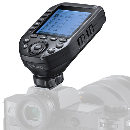 Godox XProII XProII-O XProIIO TTL 2.4G Wireless Flash Trigger for Olympus & Panasonic Cameras, HSS 1/8000s, GodoxPhoto APP Control, New Hotshoe Locking, Modeling Light, Zoom Setting(Xpro-O Version 2)