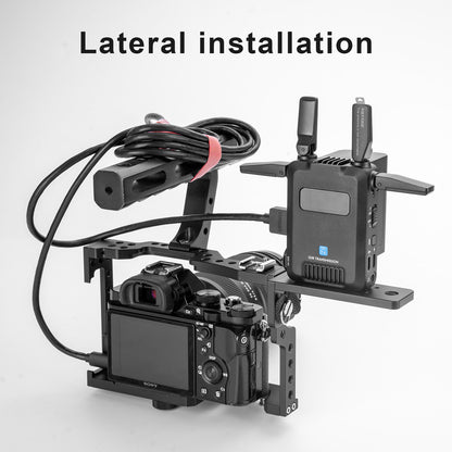Fomito L6 Multi-Functional L-Bracket Extension Mounting Plate with V-Mount Support