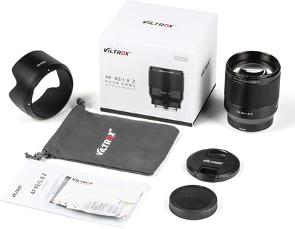 VILTROX 85mm Z-Mount Full Frame Lens for Nikon z Mount mirrorless Z9 Z50 Z7 ii Z6 ii Z7 Z6 Z6 II Z5