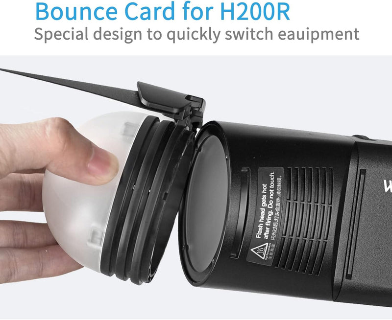 Godox AK-R1 Accessories Kit for Godox H200R Ring Flash Head Godox AD100PRO / AD200 / AD200Pro / Godox V1 / Godox V1 Pro Round Head Flash Accessories Easy to Use