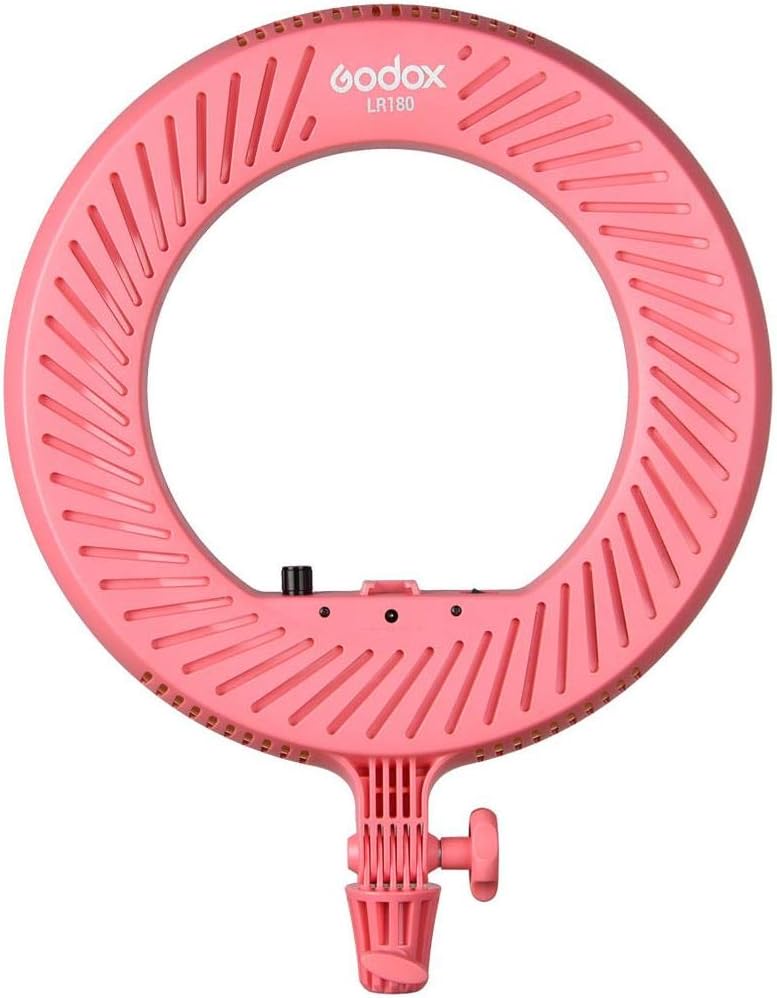 GODOX LR180 Daylight Ringlight (Pink)