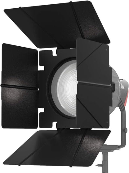 Aputure F10 Barndoors for Aputure LS 600d Pro,Aputure LS 600X Pro Fresnel Attachment