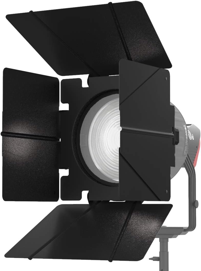 Aputure F10 Barndoors for Aputure LS 600d Pro,Aputure LS 600X Pro Fresnel Attachment