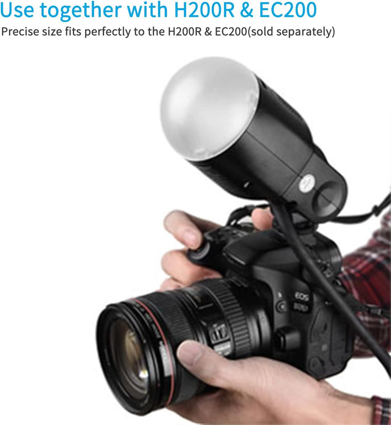 Godox AK-R11 Diffuser Dome for Godox V1 V1pro V100 Round Head Flash for Godox AD100Pro / H200R