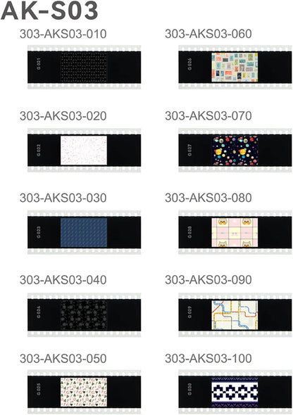 Godox AK-S Full Slide Set Accessories for Godox AK-R21 Camera Flash 60 PCS Transparencies Collection