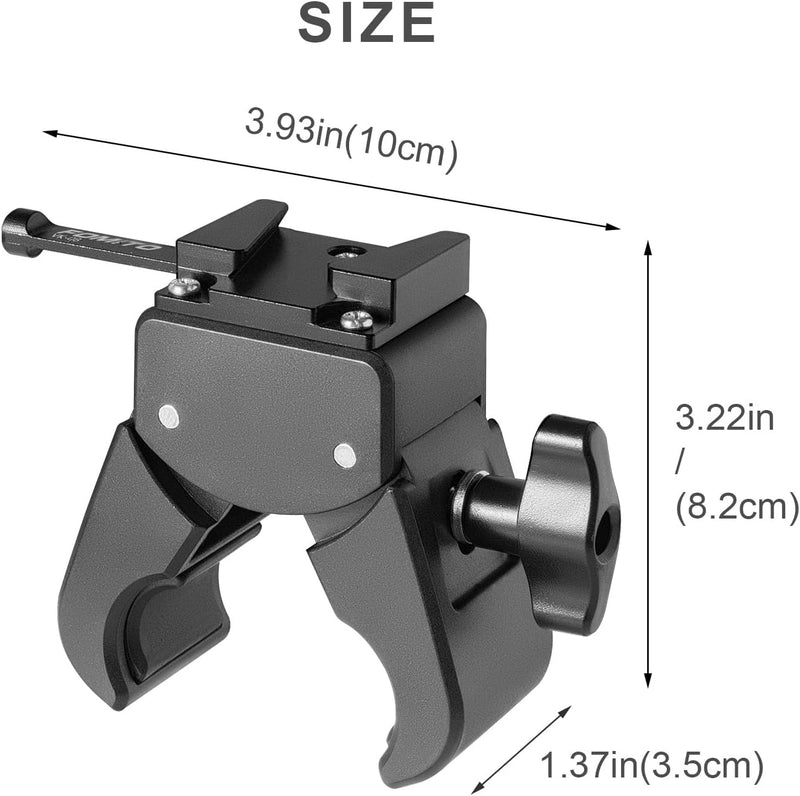FOMITO V Mount Battery Plate V Mount Adapter VK-08 V-Mount V-Lock Battery Clamp Quick Release Plate for Sony BP Battery