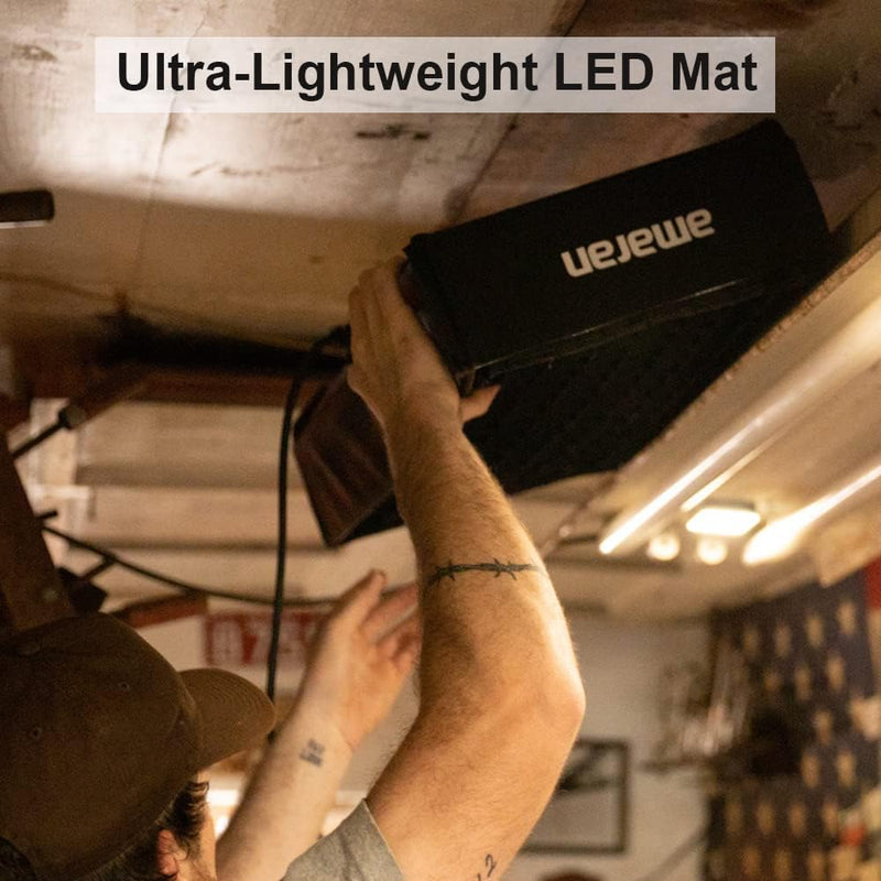 Aputure amaran F21x Bi-Color V-Mount LED Mat Foldable Flexible LED Light 2500K- 7500K CRI 95+, TLCI 98 App Control for Video Studio Photography Film Lighting with Sftobox,Carring Case (Amaran F21x)