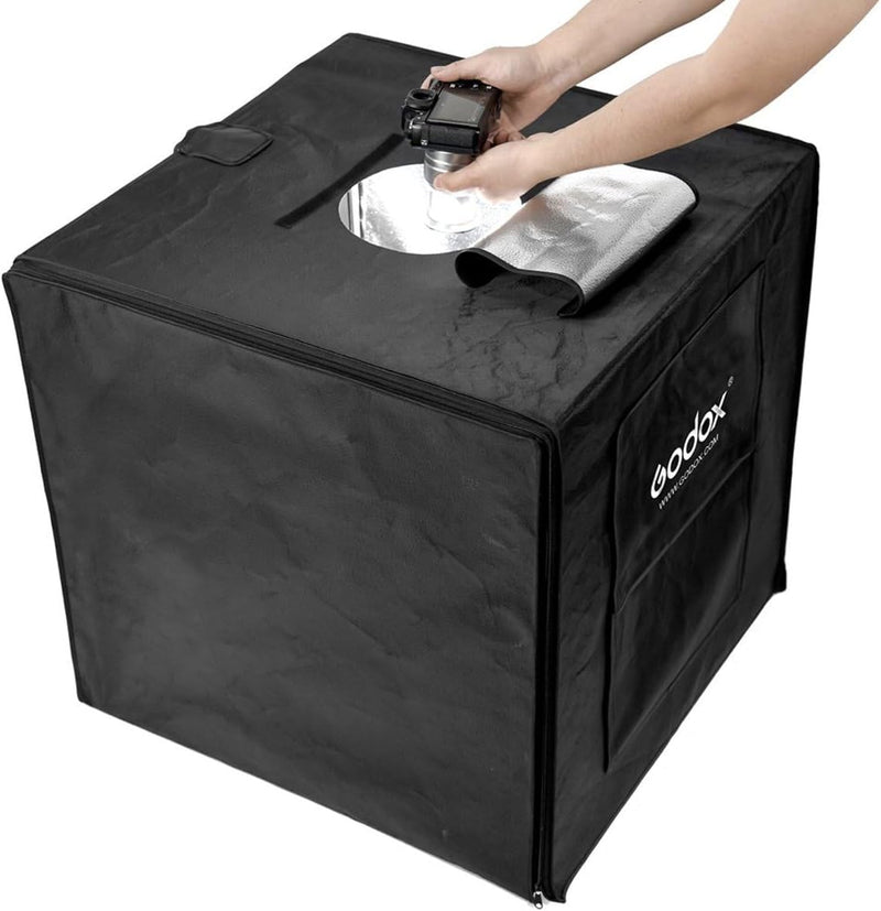 Godox LST60 Portable Photo Studio Box - Triple LED Light Source Photography Shooting Tents