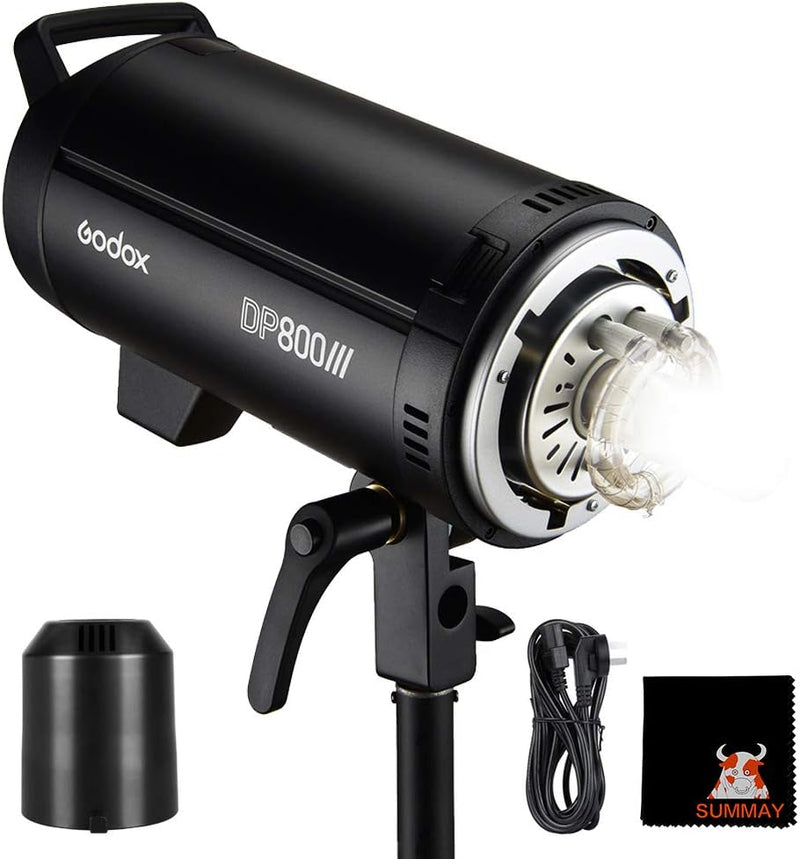 GODOX DP800III Professional Studio Flash 1s Recycling Time GN126 5600k 800Ws Bowens Mount 150W Modeling Lamp