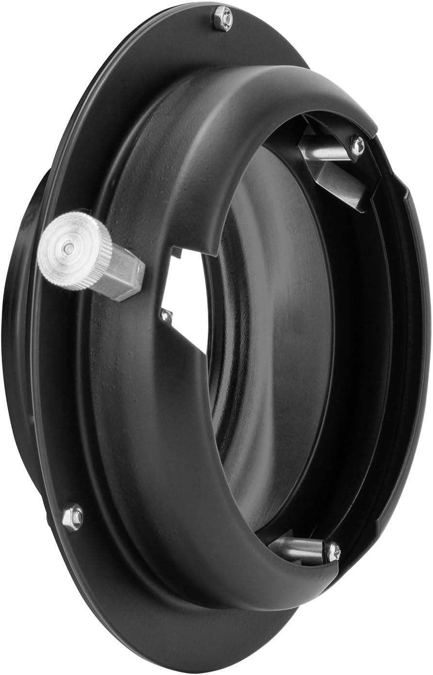 SN-18 Studio Flash Speedring Adapter, 92mm/90mm Inner Ring Universal Bowens Adapter for Godox Studio Strobes & Monolights, Camera Lighting Accessories
