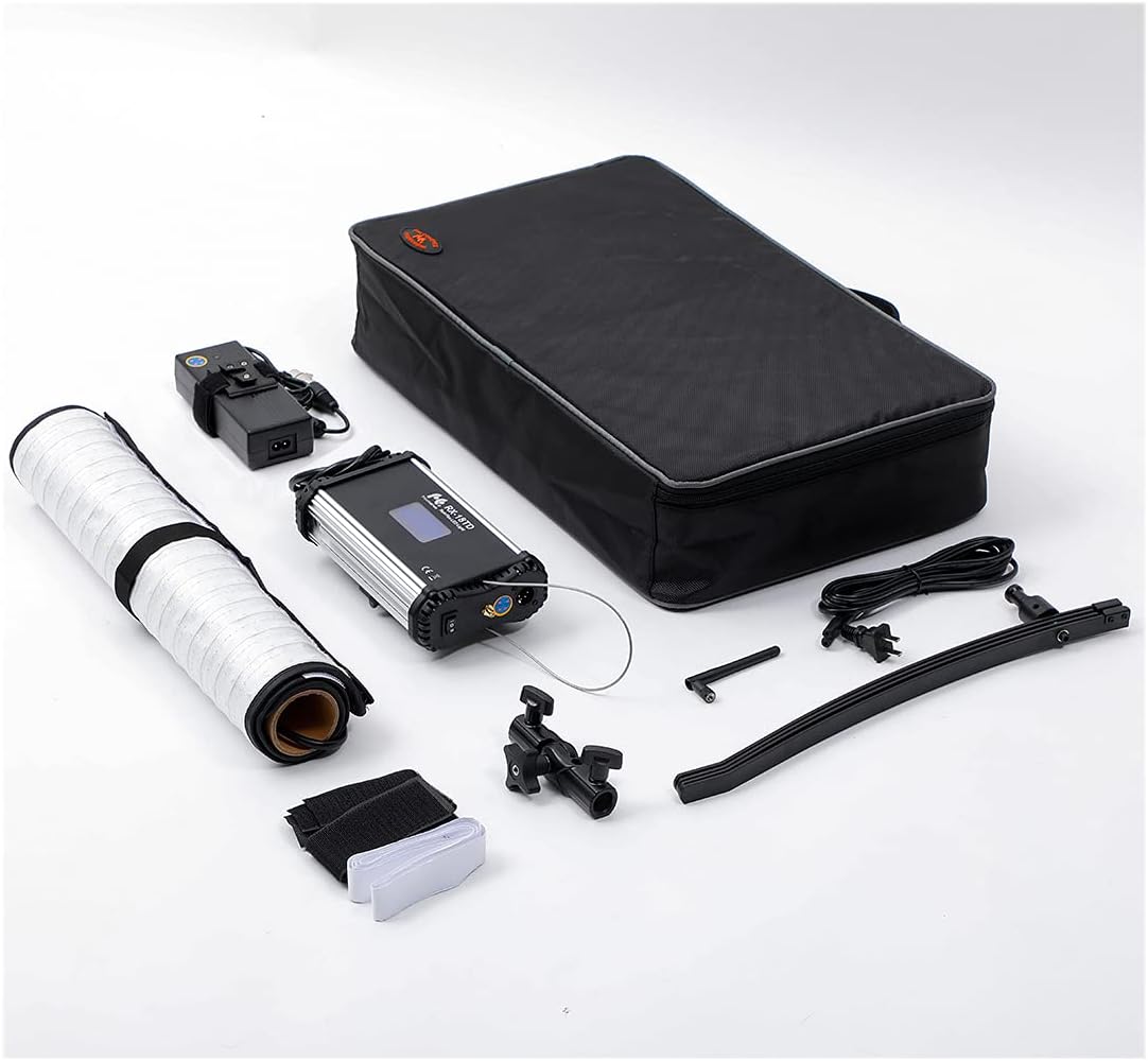 FalconEyes RX-18TD (New Packaging )Bi-Color Dimmable 3000K-5600K 100W Waterproof Flexible Studio Light for Photography (RX-18TD)