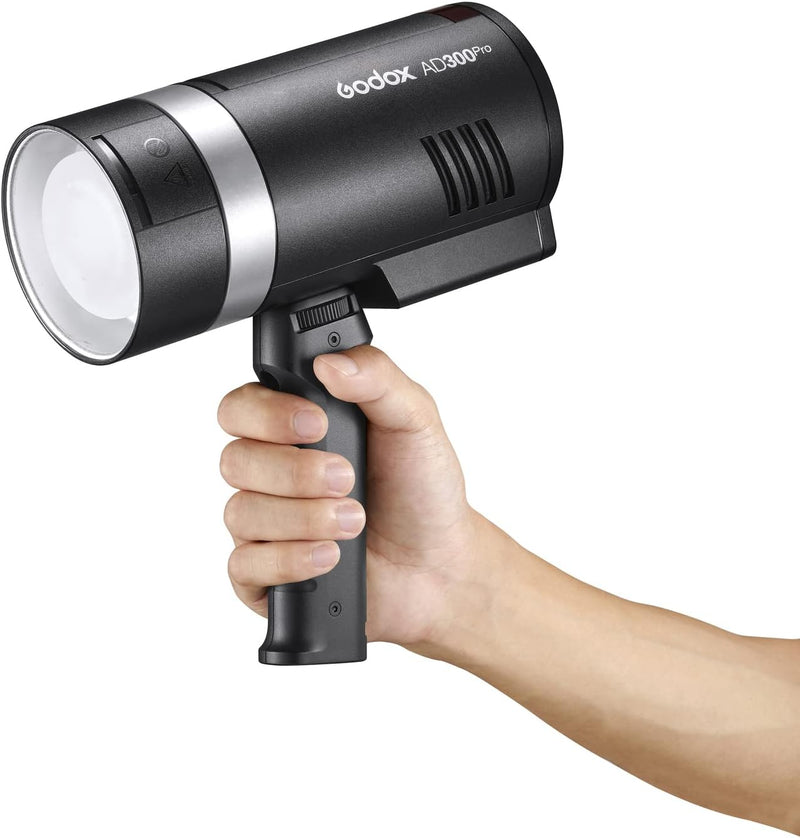 Godox FG-100 Flash Grip, Portable Bracket Handle Speedlite Holder Stabilizers with 1/4" Screw, Compatible with Godox AD100pro, AD200pro, AD300pro and Other Flash/LED Light
