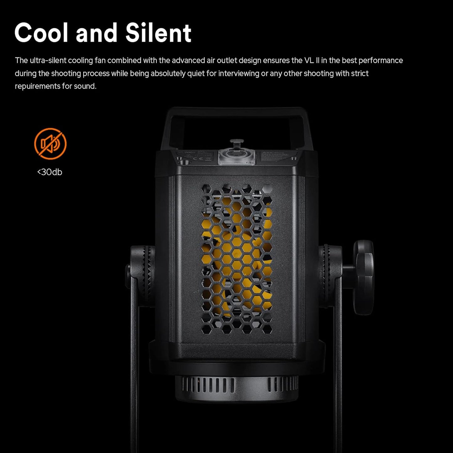 Godox VL300 II LED Video Light, 320W 5600K Daylight-Balanced Bowens Mount Continuous Video Light,CRI 96 TLCI 96 0-100% Dimming,16 Groups 32 Channels,2.4GHz Wireless Bluetooth Control(VL300 Upgraded)