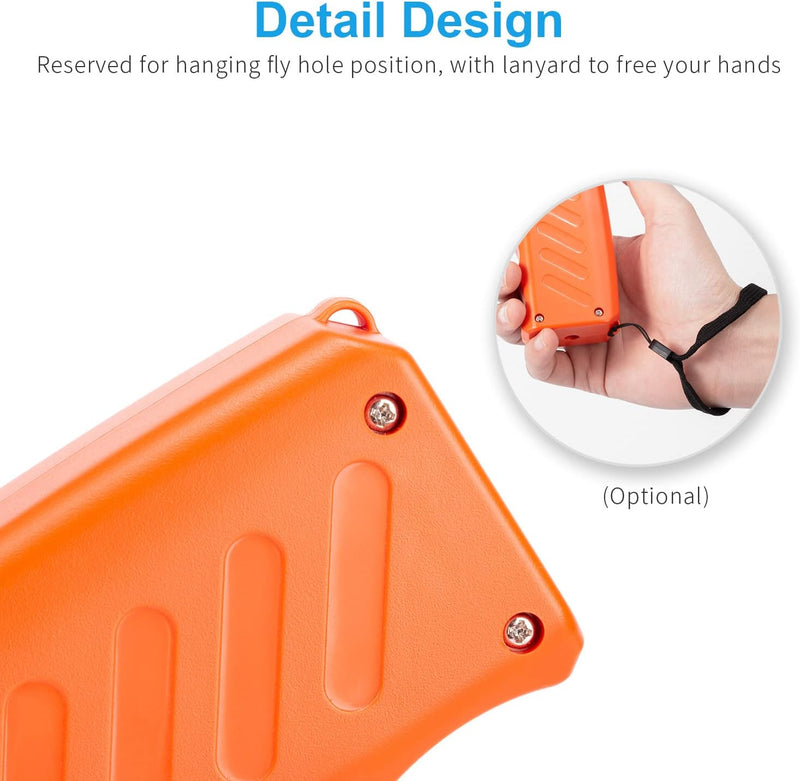 Fomito H1 Camera Handle Grip Stabilizer - Camera Grip Handle. Pistol Grip with 1/4" Screw and Fit for Sport/DSLR/SLR Cameras, Cell Phone Holders.Perfect for Photography, Weddings, Vlogs（Orange）