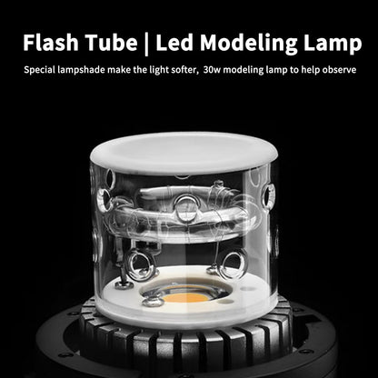 Godox AD400 Pro AD400Pro Outdoor Flash Strobe, Portable 400W 2.4G TTL 1/8000 HSS Monolight, 0.01-1s Recycle, 30W LED Modeling Lamp with Rechargeable Battery and Bowens Mount