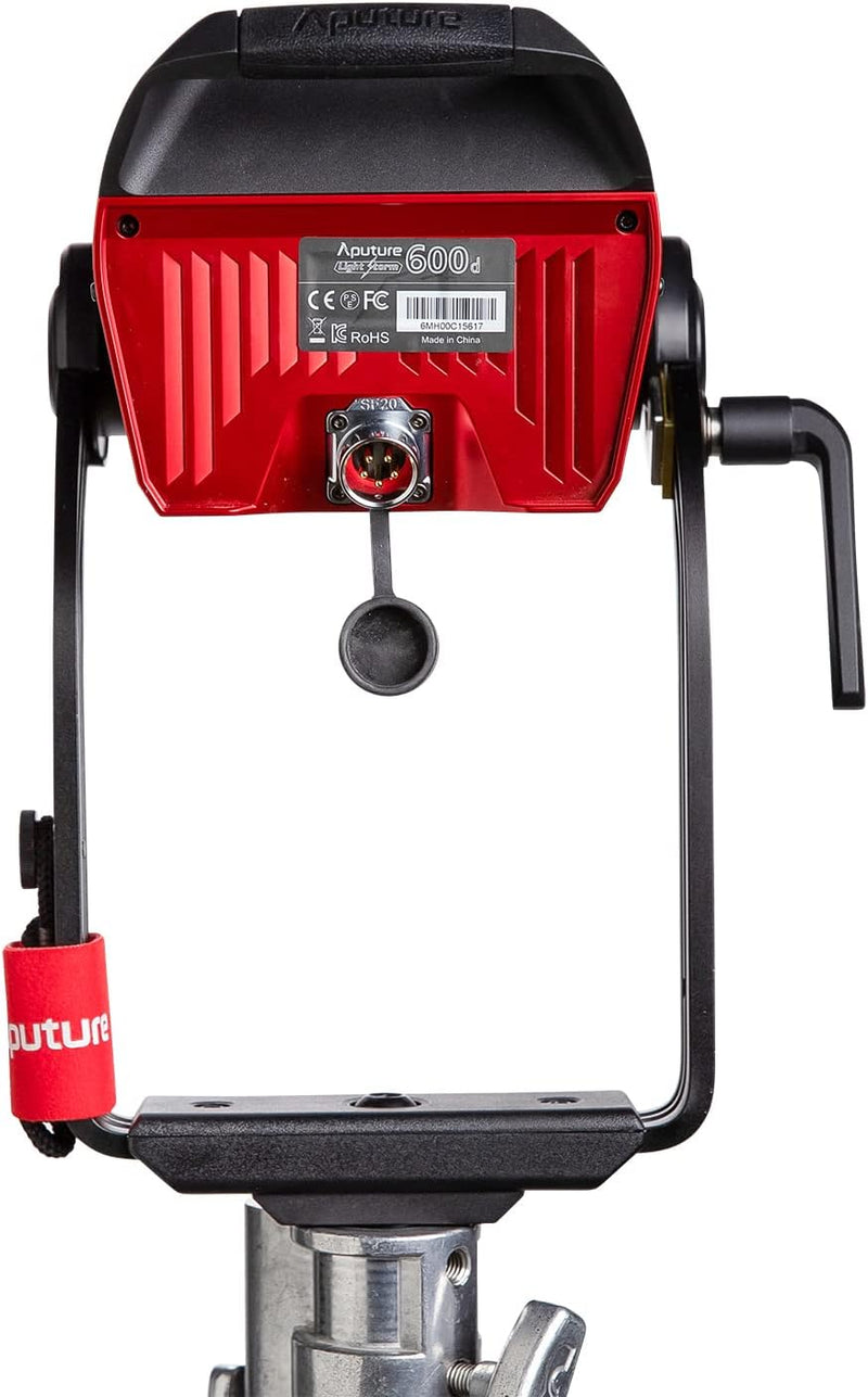 Aputure 600D LED Video Light,600W Daylight 5600K (V-Mount),100,000Lux @1m with Lighting FX,Support App Control for Studio,Video Shooting,Gaming,Broadcasting (LS 600D)