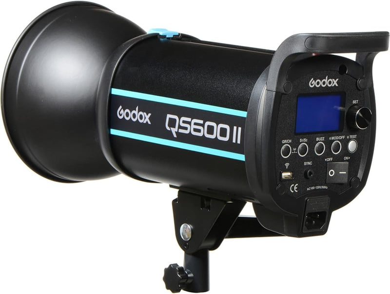 GODOX QSII Series QS600II 600Ws Strobe Flash Modeling Light, 5600K Color Temperature