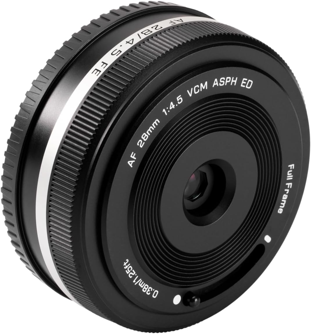 VILTROX 28mm f4.5 Pancake Lens for Sony E, Auto Focus 28mm f/4.5 FE Chips-Size Ultra-Thin Full Frame Lens for Sony E Mount