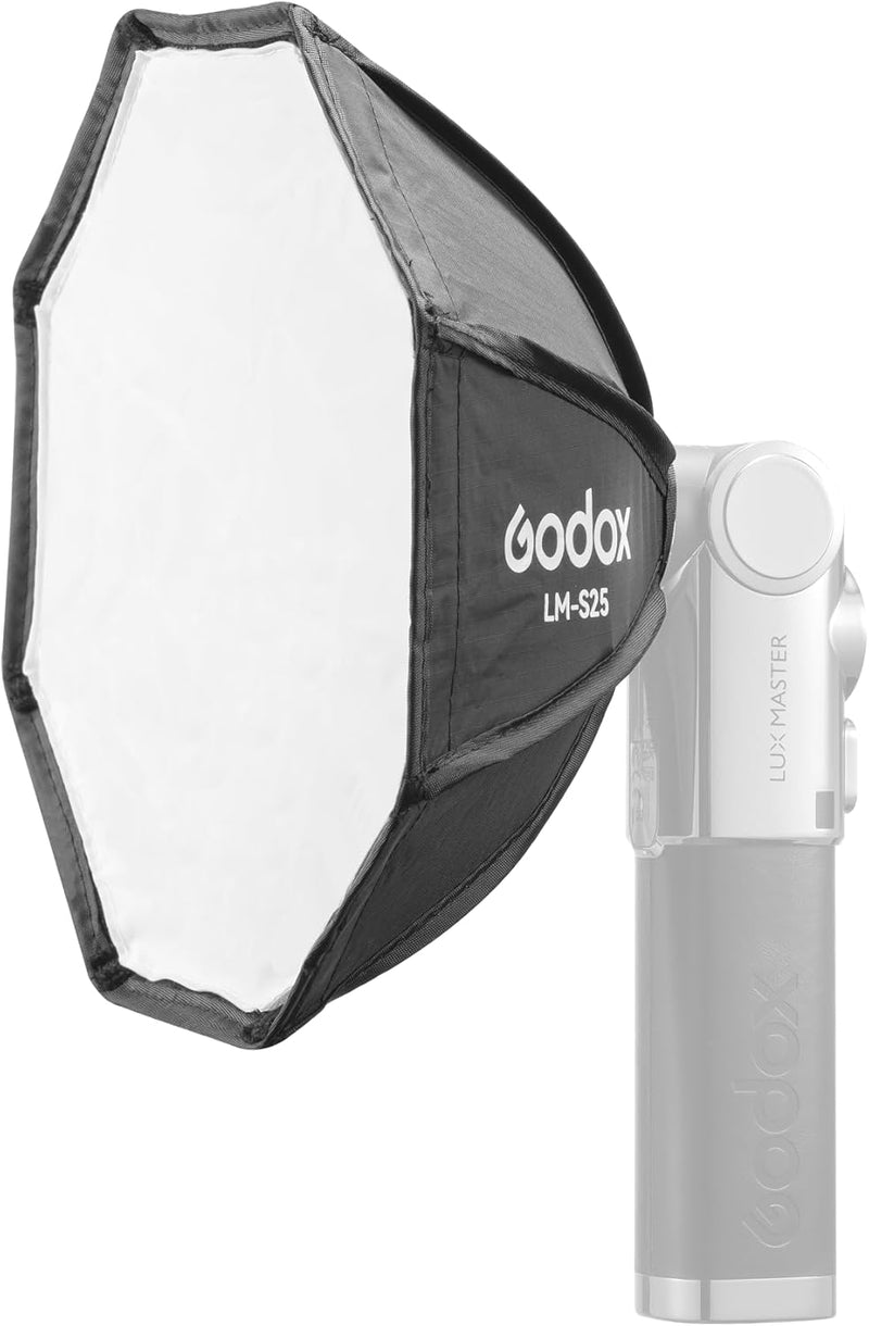 GODOX LM-S25 Octa Softbox for Godox Lux Master Retro Camera Flash