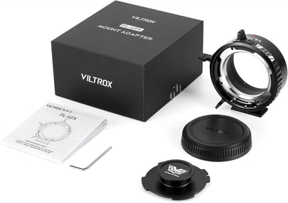 PL-GFX Lens Mount Adapter, PL to GFX Adapter, PL Cine Lens to Fujifilm GFX Mount Cameras GFX100S GFX100 II GFX100 GFX50S II GFX50S GFX50R (Manual Fous)