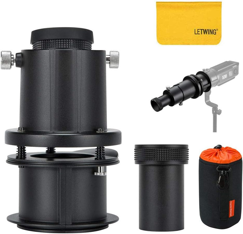 Godox SA-P Projection Attachment with SA-01 85mm Lens for Godox S30 Focusing LED Video Light
