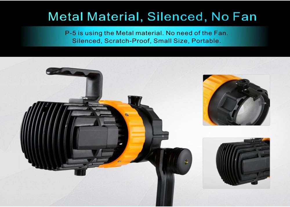 Falcon Eyes Pulsar 5 P-5 50W Mini Spot Light Photography Light Adjustable Focus Length Fill Light (Pulsar 5 P5)
