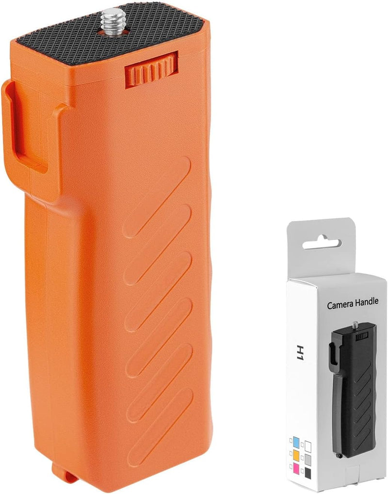 Fomito H1 Camera Handle Grip Stabilizer - Camera Grip Handle. Pistol Grip with 1/4" Screw and Fit for Sport/DSLR/SLR Cameras, Cell Phone Holders.Perfect for Photography, Weddings, Vlogs（Orange）