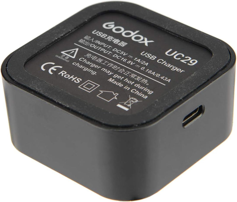 Godox UC29 USB Power Charger Suitable for Godox AD200 AD200pro WB29 Battery Pack