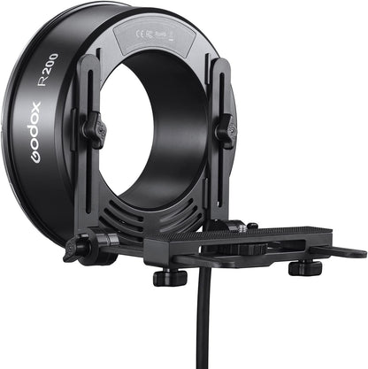 Godox R200 Ring Flash Head Macro Ring Flash for Godox AD200 Pro AD200Pro Outdoor Portrait Shooting and Wedding Shooting