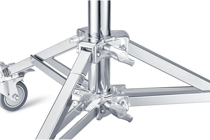 Godox SA5015 5.25 Feet Roller Stand with Folding Base, Heavy-Duty Steel Construction, and Adjustable Height
