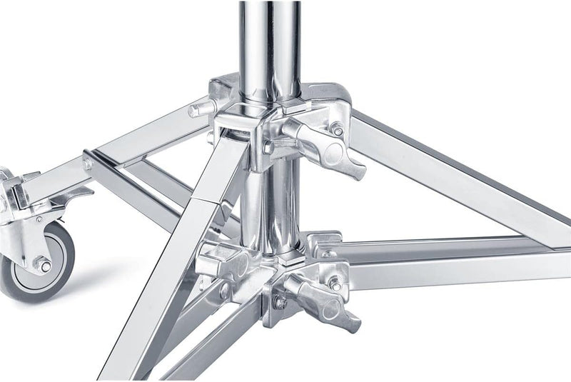 Godox SA5015 5.25 Feet Roller Stand with Folding Base, Heavy-Duty Steel Construction, and Adjustable Height