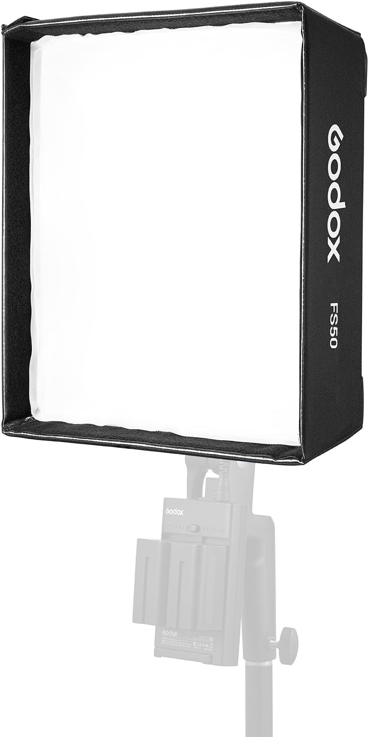 Godox FS50 Rectangular Softbox with Grid for Godox FH50BI FH50R Flexible Light Panels