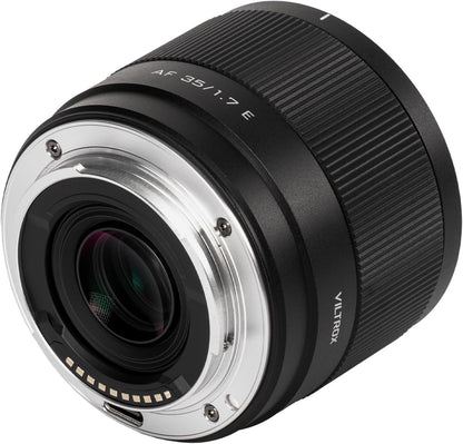 VILTROX 35mm f1.7 E, AF 35mm F1.7 E Mount Lens for Sony E, Auto Fcous APS-C Large Aperture Prime Lens for Sony ZV-E10 II EV10 a6700 a6600 a6400 a7c ii a7rv a7iii