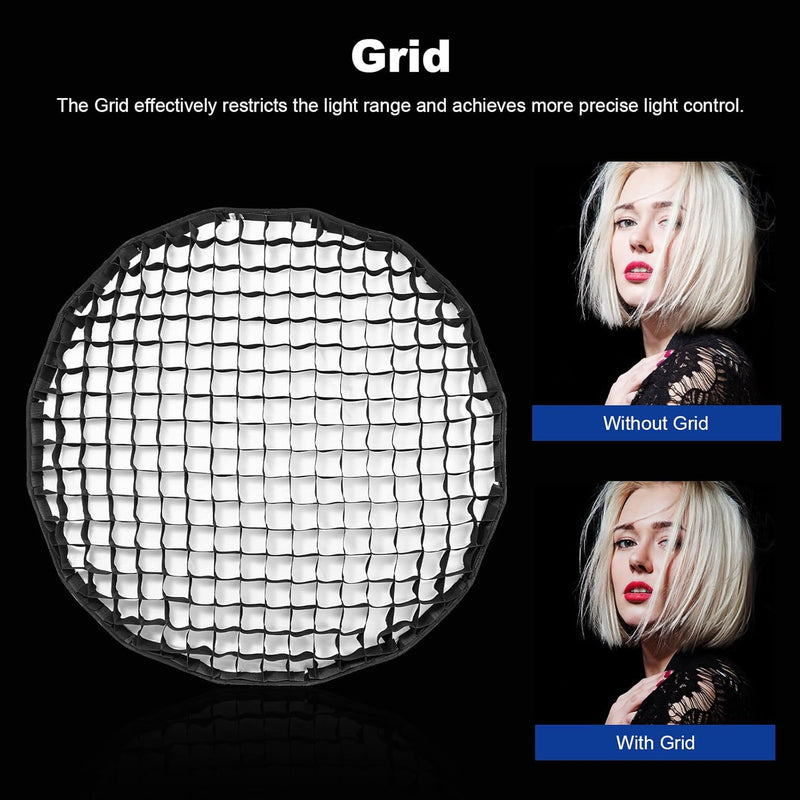 Godox QR-P60T QR-P70T QR-P90T QR-P120T QR-P150T Softbox Grid Only