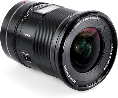 VILTROX AF 16mm F1.8 Z Full Frame Lens for Nikon Z-Mount, AF 16mm F/1.8 Z with Built-in LCD Screen Wide Angle Lens for Nikon Z Mount Z7 Z7ii Z8 Z8ii Z9 Zf Z30 Z50 Zfc