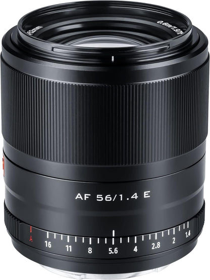 VILTROX 56mm F1.4 f/1.4 Autofocus E Lens for Sony E Mount a6300 a6400 a6500 a6600 a7 a7S a7c a7Ⅱ a7RⅡ a7SⅢ a7Ⅲ a7RⅢ a7RⅣ