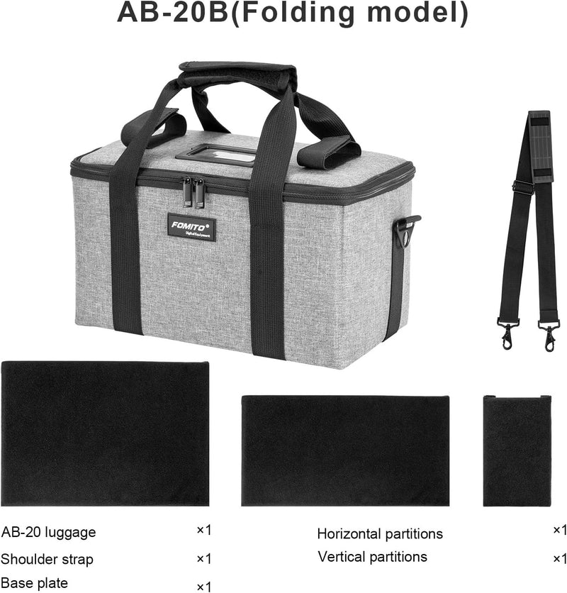 FOMITO Light Carry Bag Camera Case AB-20B Folding Case