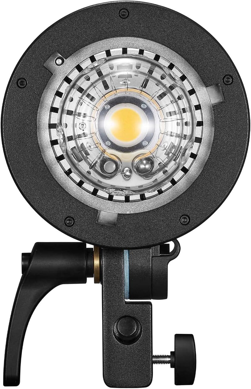 GODOX QT1200IIIM Studio Strobe Flash Light 1200W GN105 1/8000s High Speed Sync Photography Lighting Built in 2.4G Wirless System 40W LED Modeling Bulb LCD Panel with M/Multi/HSS Flash Mode