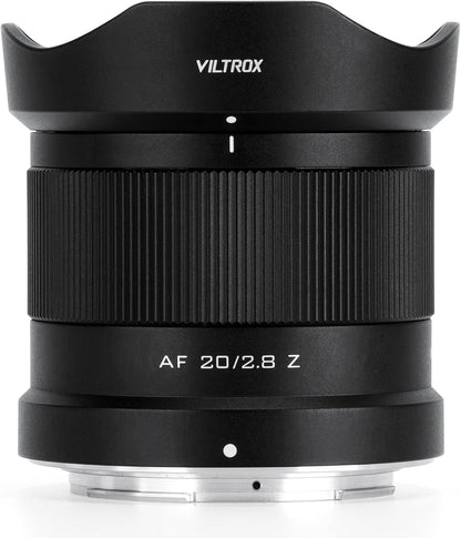 VILTROX 20mm F2.8 Z-Mount Full Frame AF Prime Wide Angle Lens for Nikon Z Mount Z8 Z9 Z6 Z7 Z6 II Z7 II Z5 Z5