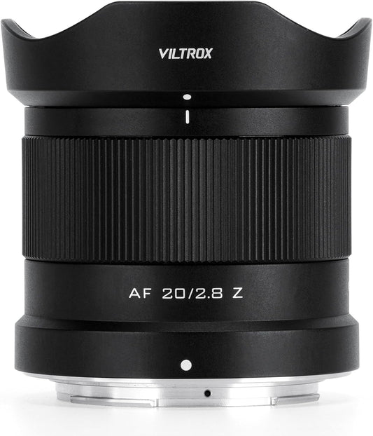 VILTROX 20mm F2.8 Z-Mount Full Frame AF Prime Wide Angle Lens for Nikon Z Mount Z8 Z9 Z6 Z7 Z6 II Z7 II Z5 Z5
