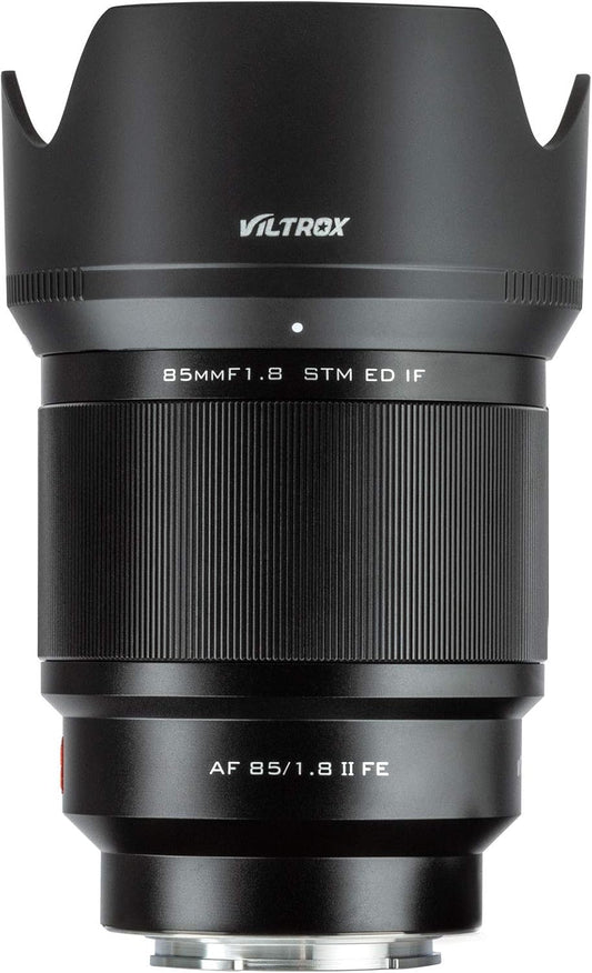 VILTROX 85mm F/1.8 F1.8 Mark II STM Full-Frame 85mm f1.8 ii for AF Auto Focus for Sony E-Mount Camera A7III A7RIII A7SII A7II a6500 a6400 a6300