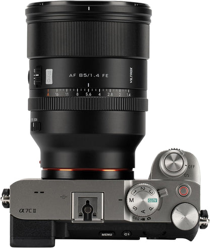 VILTROX 85mm f1.4 Pro FE Lens, AF 85mm f/1.4 FE for Sony E-Mount, Portrait Lens for Sony FE a7iv a7c ii a7rv a9iii zve1 fx3 ev-e10 ii a6700 a6600