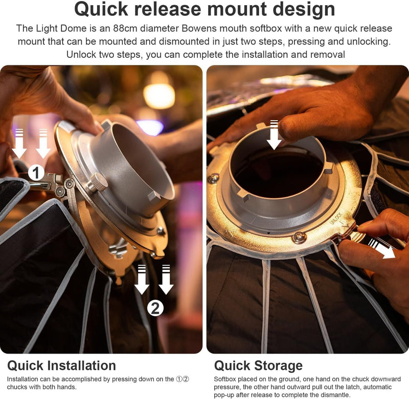 Aputure Light Dome III (35.1")