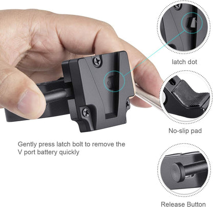 Fomito-VK-04 V-Mount V-Lock Battery Clamp Quick Release Plate for Sony BP Battery-F0034