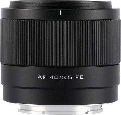 VILTROX AF 40mm f2.5 FE Full Frame Lens for Sony, 40mm f/2.5 Prime e Mount Lens for Sony a7cr a7ii a9iii a7cii a7rv a6700 a7iv a7iii ZV-E10 II a6600 a6400