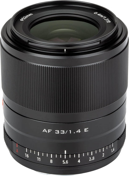 VILTROX 33mm f/1.4 F1.4 Lens for Sony E-Mount, APS-C-Format Auto Focus e Mount Lens for Sony a7 iv a6500 a7s iii a7r iv a7r iii