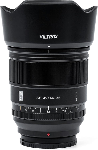 VILTROX PRO 75mm f/1.2 f1.2 Fuji x Mount APS-C Prime Lens for Fujifilm X Mount Camera X-T5 X-H2 X-H2S X-T30 II X-T4