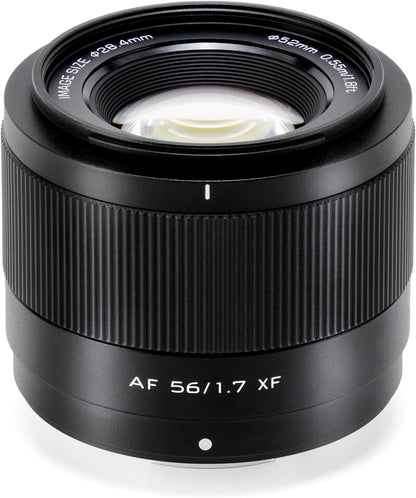 VILTROX 56mm F1.7 Fuji XF, 56mm f/1.7 Fuji X Mount Lens, APS-C Lens for Fujifilm X-Mount X-T5 X-T4 X-T30 II X-S10 X-T200 X-T30 X-H1 X-H2 X-T3 X-T100